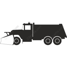 Snow Plow Truck