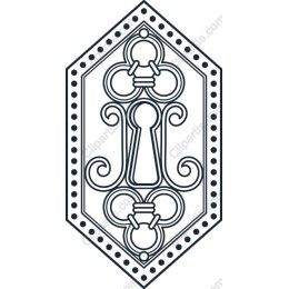 Vintage Keyhole