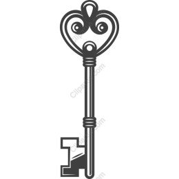 Heart-Shaped Key