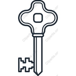 Unlock Icon - Elegant Key