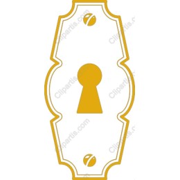 Elegant Vintage Keyhole