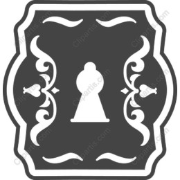 Elegant Vintage Keyhole