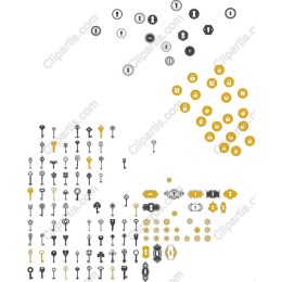 Elegant Keys and Locks Collection