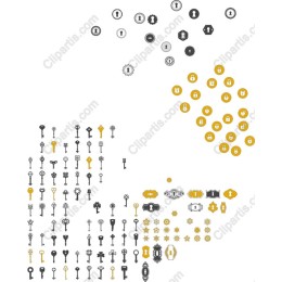 Key and Padlock Bundle