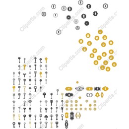 Elegant Key and Lock Pack