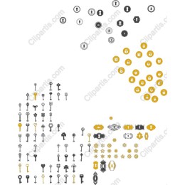 Elegant Keys and Locks Collection
