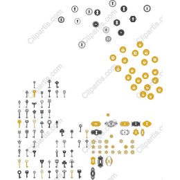 Charming Key & Lock Collection