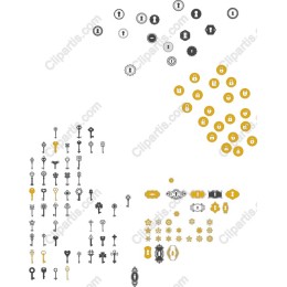  Keys and Keyholes Pack