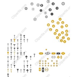 Key and Lock Clipart Collection