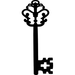 Elegant Vintage Key