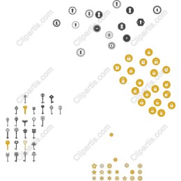 Key & Lock Icon Collection