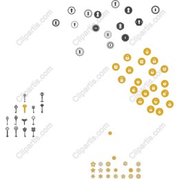 Keys and Locks Icon Collection