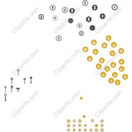 Key and Lock Icons Collection