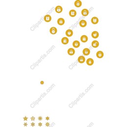 Vibrant Security Lock Icons