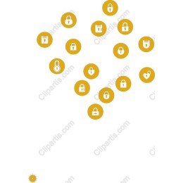 Stylized Lock Icons
