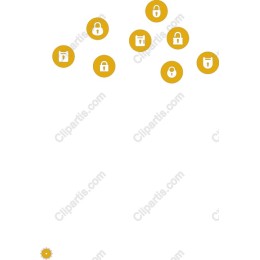Lock Icons - Minimalist Secure Projects