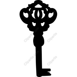 Elegant Vintage Key