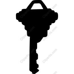 Classic Key Clipart