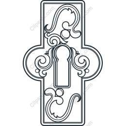Elegant Ornate Keyhole