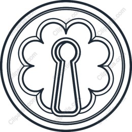 Vintage Keyhole