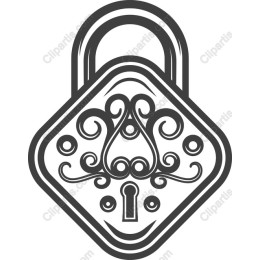 Vintage Decorative Padlock