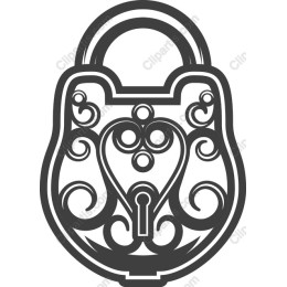 Ornate Vintage Lock
