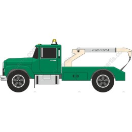 Green Tow Truck