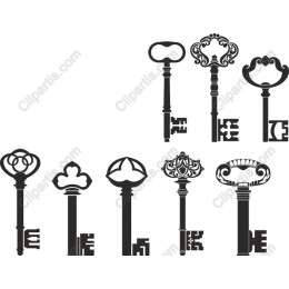 Vintage Key Collection
