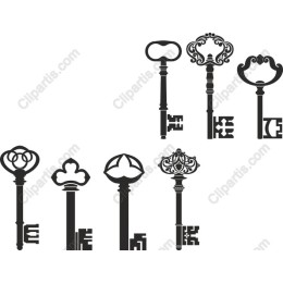 Vintage Key Collection
