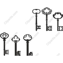 Vintage Key Collection
