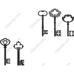 Vintage Key Set