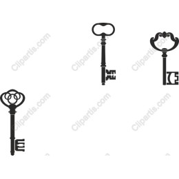 Vintage Key Set