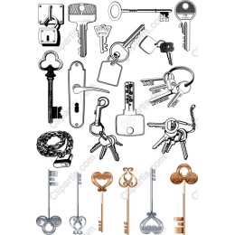 Elegant Key Collection
