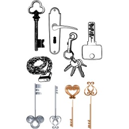 Key to Creativity: Vintage and Modern Key Collection