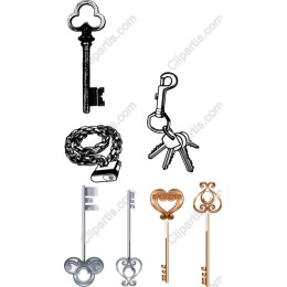 Vintage Key Bundle