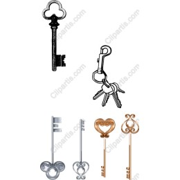 Vintage Key Collection