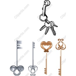 Ornate Key Collection