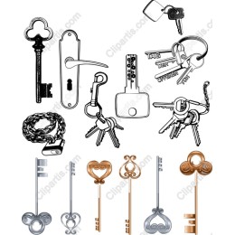 Elegant Key Collection