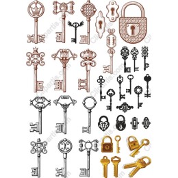 Vintage Key Bundle