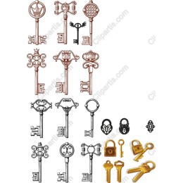 Vintage Key Collection
