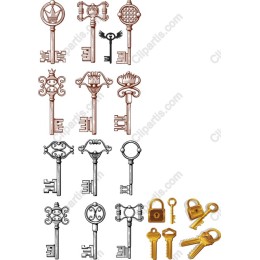 Vintage Key Collection