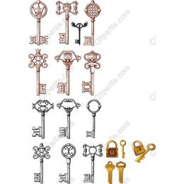 Vintage Key Collection