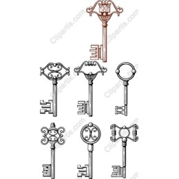 Vintage Key Collection