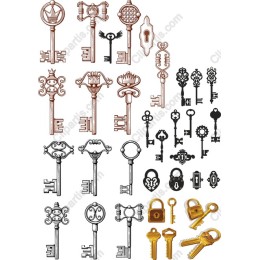 Vintage Key Set
