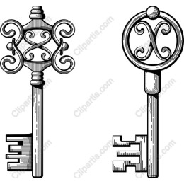 Vintage Key Set
