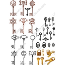 Vintage Key Collection