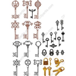Vintage Key Collection