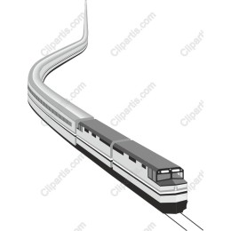 Sleek Modern Train