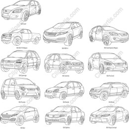 Kia Vehicle Collection