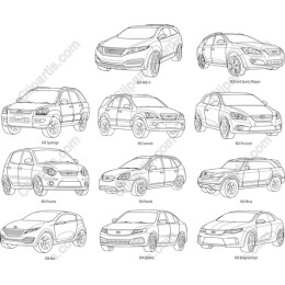 Kia Vehicle Collection